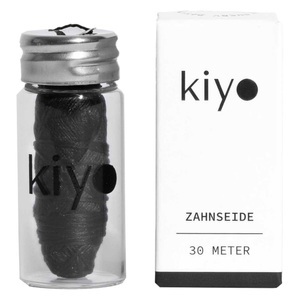 Kiyo, Kiyo - Zahnseide Charcoal Coconut, Kiyo - Zahnseide Charcoal Coconut