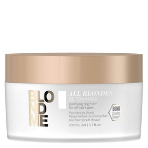 Schwarzkopf, Blondme - All Blondes Detox Mask, Schwarzkopf Professional Blondme All Blondes Detox Mask - 200ml