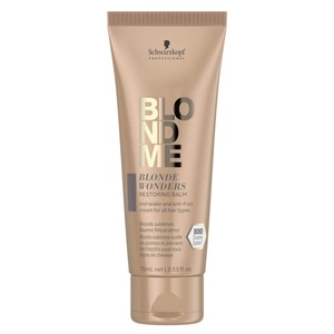 Schwarzkopf, Blondme - Blonde Wonders Restoring Balm, Schwarzkopf Professional Blondme Blonde Wonders Restoring Balm - 75ml