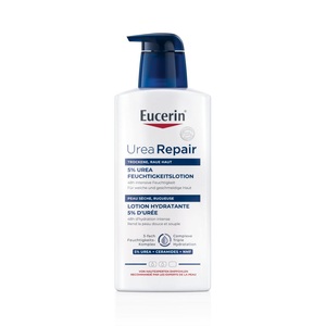 Eucerin, Eucerin® UreaRepair Plus 5% Lotion, Eucerin UreaRepair Feuchtigkeitslotion 5 % Urea 400 ml