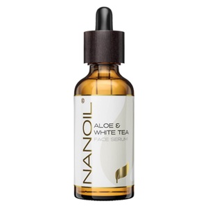 Nanoil, Nanoil Nanoil Gesichtsserum mit Aloe Vera und weissem Tee 50ml, NANOIL® Aloe & Weißer Tee Gesichtsserum