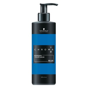 Schwarzkopf Prof., Schwarzkopf Prof. Chroma ID Intense Bonding Color Mask Blue 280ml, Schwarzkopf Professional Chroma ID Intense Bonding Color Mask 280 ml Intense Pigment Blue