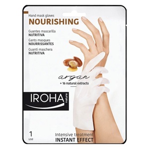 Iroha Nature, Hand Mask Gloves Nourishing, IROHA Hands & Feet Hand Mask GLover Nourishing (2x9ml)