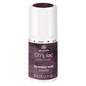 Alessandro, Striplac Peel or Soak - Sparkly Plum, Alessandro Striplac Alessandro Striplac uv_nagellack 5.0 ml