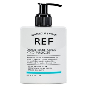 REF., REF Treatment - Colour Boost Masque Vivid Turquoise, REF Colour Boost Masque Vivid Turquoise 200ml