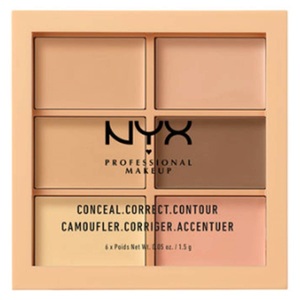 NYX Professional Makeup Light Conceal Correct Contour Palette Concealer 1.5 g