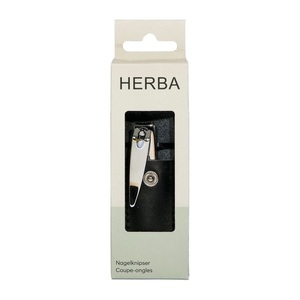 Herba, Herba Nagelknipser mit Etui (1 Stück), Herba Nagelknipser mit Etui, vernickelt