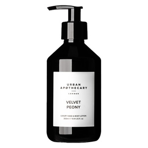 Urban Apothecary London, Urban Apothecary - Luxury Hand & Body Lotion Velvet Peony, 