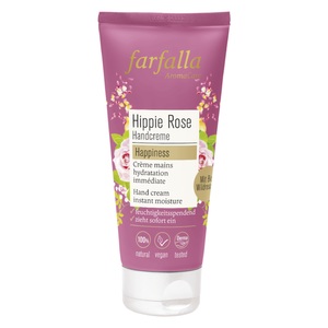 FARFALLA ESSENTIALS AG, FARFALLA Handcreme Hippie rose 50 ml, Farfalla Handcreme Hippie Rose