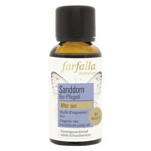 Farfalla, FARFALLA Bio-Pflegeöl Sanddornfruchtfleisch 30 ml, farfalla Bio-Sanddornöl