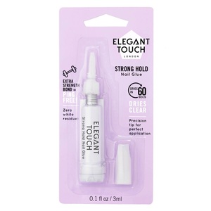 Elegant Touch, Elegant Touch - Strong Hold Nail Glue, Elegant Touch Strong Hold Nail Glue 3ml
