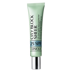 Clinique, Clinique City Block Sheer Oil-Free Face Protector SPF 25 40ml, Clinique City Block Sheer Oil-free Daily Face Protector