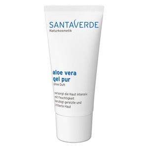 Santaverde, Santaverde Aloe Vera Gel Pur Ohne Duft Körpergel 50ml, SANTAVERDE Aloe Vera Gel pur ohne Duft (50ml)