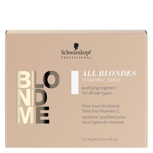Schwarzkopf, Blondme - All Blondes Detox Vitamin C Shots, Schwarzkopf Professional Blondme All Blondes Detox Vitamin C Shots - 5 Stück