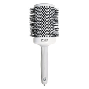 Olivia Garden, Olivia Garden - Ceramic + Ion Brush, Olivia Garden Expert Blowout Shine Weiß&Grau 65