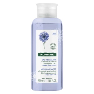 Klorane, KLORANE Skincare - Bleuet Mizellen-Lotion Gesicht & Augen, Klorane 3-in1 Mizellenwasser mit Bio-Kornblume