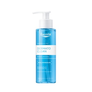 BEIERSDORF SPA, Eucerin DermatoCLEAN [HYALURON] Reinigungsgel, Eucerin® DermatoClean Reinigungsgel, 200 ml ? Sanfte Gesichtsreinigung mit Hyaluronsäure für empfindliche Haut