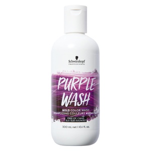 Schwarzkopf Prof., Schwarzkopf Prof. Color Wash Shampoo - Purple Wash 300ml, Schwarzkopf Professional Bold Color Wash Purple Wash - 300ml