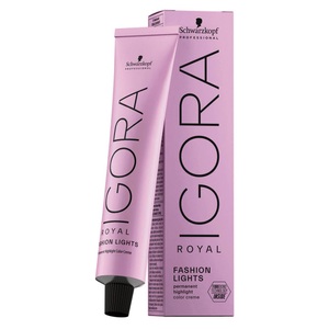 Schwarzkopf, Schwarzkopf Professional Igora Royal Fashion Lights Highlight Color Creme 60ml (2oz), Schwarzkopf Professional Igora Royal Fashion Lights L-44 Beige - 60ml
