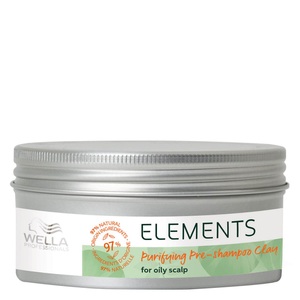 Wella, Wella Care Elements pre-Shampoo Clay 225ml, Wella Professionals Elements Purifying Pre-Shampoo Clay