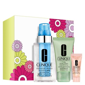 Clinique, Clinique Set - Dramatically Different Hydrating Jelly Set, Clinique iD Pores + Texture Set 115 + 10 + 30 + 5ml