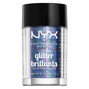 NYX Professional Makeup Violet Face & Body Glitter Lidschatten 2.5 g