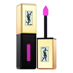 Yves Saint Laurent, Yves Saint Laurent Rouge Pur Couture Glossy Stain Pop Water 205 Pink Rain 10ml (0.34oz), Yves Saint Laurent Vernis à Lèvres Pop Water - Pink Rain 205