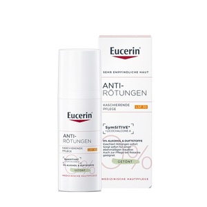 Eucerin, Eucerin® AntiRÖTUNGEN Kaschierende Tagespflege, Eucerin - Anti Rötungen Ausgleichende Tagespflege Getönt LSF 30, 50 ml