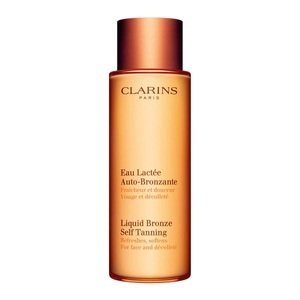 Clarins, Clarins Selbstbräunungsmilch spez. für Gesicht und Dekolleté 125ml, Clarins Eau lactée Auto-Bronzante 125ml