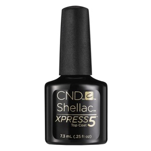 CND, CND Shellac Shellac Xpress5 Top Coat 7.3ml, CND Shellac XPRESS5 Top Coat 7.3 ml