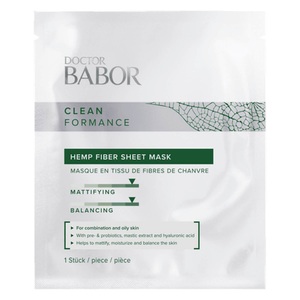 Babor, DOCTOR BABOR - Hemp Fiber Sheet Mask, DOCTOR BABOR - Hemp Fiber Sheet Mask