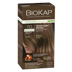 BIOKAP, BIOKAP Nutricolor Delicato Rapid Natur Mittelblond (135 ml), BIOKAP Nutricolor Delicato Rapid Natur Mittelblond