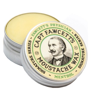Captain Fawcett, Captain Fawcett Fawcett's Physician Menthol Moustache Wax 15ml, Captain Fawcett Fawcett's Physician Menthol Moustache Wax 15ml