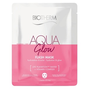 undefined, Aqua Super Tuchmaske Glow 50.0 ml, Biotherm Aqua Flash Glow Tuchmaske