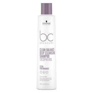 undefined, Schwarzkopf Bonacure Clean Balance Deep Cleansing Shampoo 250ml, Schwarzkopf Professional BC Bonacure Clean Balance Deep Cleansing Shampoo - 250ml
