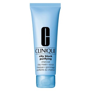 Clinique, Clinique City Block Purifying Charcoal Clay Mask + Scrub, Clinique City block purifying - Charcoal Clay Mask + Scrub 100ml