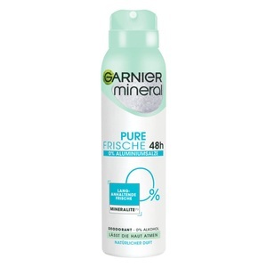 Garnier, Garnier - Deo - Mineral - Pure Frische (DE004PFS), Garnier Mineral - Pure Natural Scent 48h Deo Spray