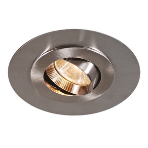 QAZQA, Design Einbaustrahler Stahl - Einfach mit extra großem Edelstahlring, Design Einbaustrahler Stahl - Einfach mit extra großem Edelstahlring