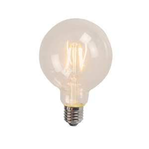 LUEDD, 3er Set E27 LED Glühfaden G95 4W 320 lm 2700K