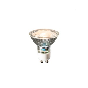 LUEDD, Set mit 3 GU10 LED-Lampen 6W 450 Lumen 2700K dimmbar, Set mit 3 GU10 LED-Lampen 6W 450 Lumen 2700K dimmbar