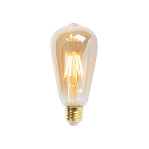 LUEDD, 3er Set E27 dimmbare LED Lampen ST64 360 Lumen 2200K, 3er Set E27 dimmbare LED Lampen ST64 360 Lumen 2200K
