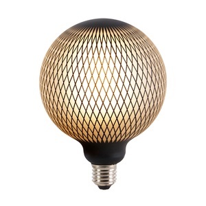 LUEDD, Set mit 3 dimmbaren LED-Globuslampen E27 DECO 4W 180 lm 2700K