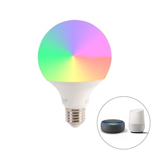 LUEDD, Smart E27 dimmbare LED-Lampe G95 11W 900 lm 2200-4000K