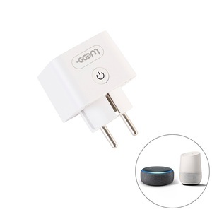 LUEDD, Smart EU stekker met energiemeter, Intelligenter EU-Stecker mit Energiezähler und Timer