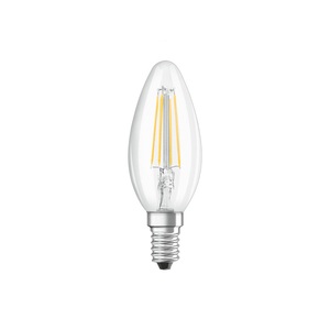 undefined, Osram Parathom Retrofit klassisch E14 B35 4.8W 827 470lm Klar | Dimmbar - Extra Warmweiß - Ersatz für 40W, Osram Classic LED E14 Kerze Fadenlampe Klar 4.8W 470lm - 827 Extra Warmweiß | Dimmbar - Ersatz für 40W