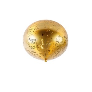 QAZQA, Orientalische Deckenlampe Gold - Zayn