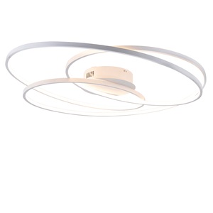 TRIO LEUCHTEN, LED-Deckenlampe Gale, 80 cm, weiß matt, LED-Deckenlampe Gale, 80 cm, weiß matt