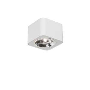 QAZQA, Moderner Fleck weiß 12,5 cm - Boxer
