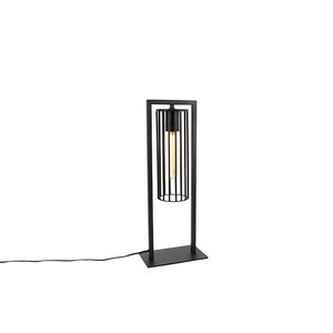 QAZQA, Moderne Tischlampe schwarz - Balenco Wazo, Moderne Tischlampe schwarz - Balenco Wazo