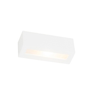 QAZQA, Moderne Wandlampe weiß - Tjada Novo